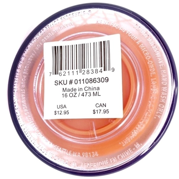 Starbucks Grande Orange Travel Coffee Tumbler Mug Pumpkin Spice PSL 2018 New NWT - Picture 4 of 6